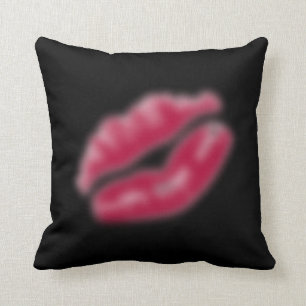 Lipstick kus kussen