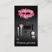 Lipstick Kus | Make-up Gereedschap Visitekaartje (Voorkant)