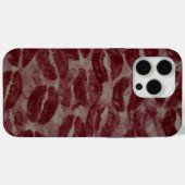 Lipstick kus print telefoonhoesje Case-Mate iPhone case (Achterkant (horizontaal))