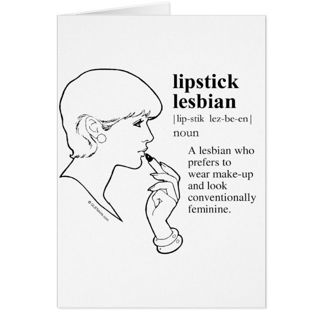 LIPSTICK LESBIAN (Voorkant)