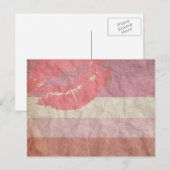 LIPSTICK LESBIAN BRIEFKAART (Voorkant / Achterkant)