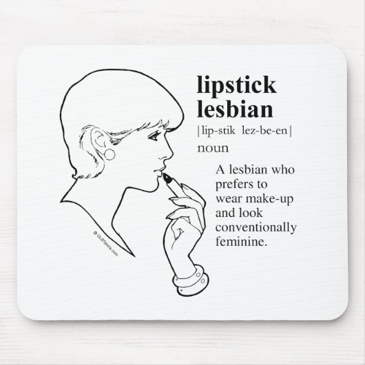 LIPSTICK LESBIAN MUISMAT (Voorkant)