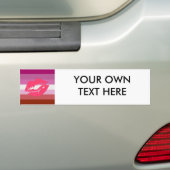 LIPSTICK LESBIAN PRIDE BUMPERSTICKER (Op auto)