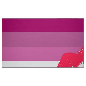 Lipstick Lesbian Pride Flag en Lips Stof (Fat Quarter)