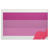 Lipstick Lesbian Pride Flag Stof (Fat Quarter)