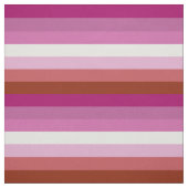 Lipstick Lesbian Pride vlag Stof (Swatch)