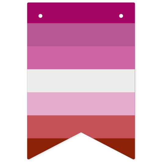 Lipstick Lesbian Pride vlag Vlaggetjes (Eerste vlag)