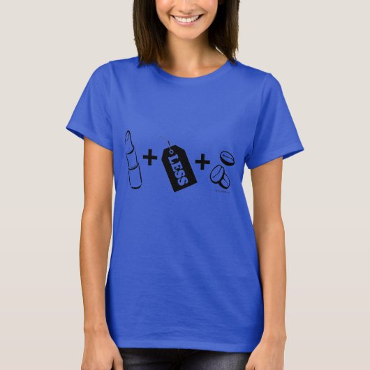Lipstick Lesbienne T-shirt (Voorkant)
