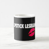 Lipstick Lesbische (homoseksuele) cadeautjes Koffiemok (Center)