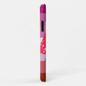 Lipstick Lesbische Pride Vlag Case-Mate iPhone Case (Achterkant/rechts)