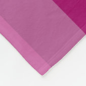 Lipstick Lesbische Pride Vlag Fleece Deken (Hoek)