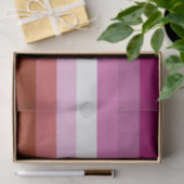 Lipstick Lesbische Pride Vlag Tissuepapier (Geschenk)