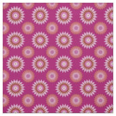 Lipstick lesbische trotskleuren /roze bloempatroon stof (Swatch)