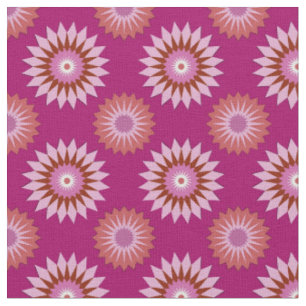 Lipstick lesbische trotskleuren /roze bloempatroon stof