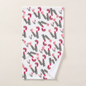 Lipstick Lichten voor handdoekjes Bad Handdoek (Handdoek)