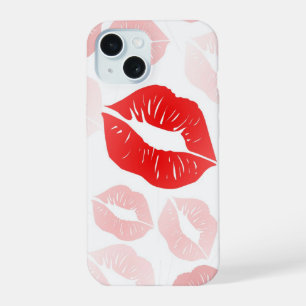 Lipstick Lippen iPhone 15 Case
