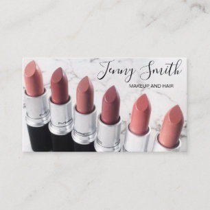 Lipstick Makeup artiest visitekaartje