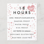 Lipstick Makeup Distributor Flyer (Voorkant)