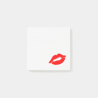 Lipstick Mark Post-it® Notes