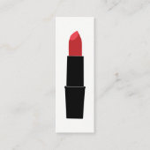 Lipstick Mini Visitekaartje (Voorkant)