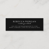 Lipstick Mini Visitekaartje (Achterkant)