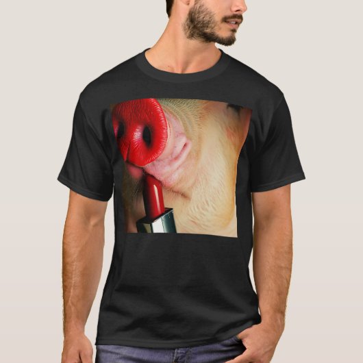 Lipstick on a Pig T-shirt (Voorkant)