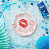 Lipstick Papieren Bordje (Feest)