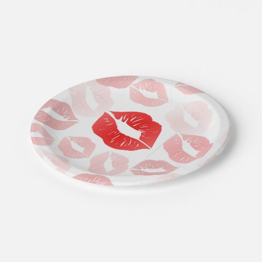 Lipstick Papieren Bordje (Gekanteld)