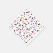 Lipstick Patroon Servet (Hoek)