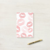 Lipstick Post-it® Notes (Op bureau)