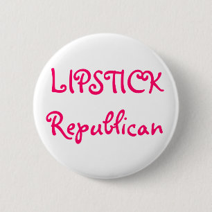 LIPSTICK Republican Ronde Button 5,7 Cm