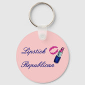 Lipstick Republican Sleutelhanger (Voorkant)