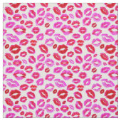 Lipstick rood Roze lippen kus Makeup Cute Stof (Swatch)