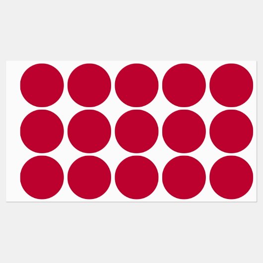 Lipstick Rood (vaste kleur) Labels (Vel)