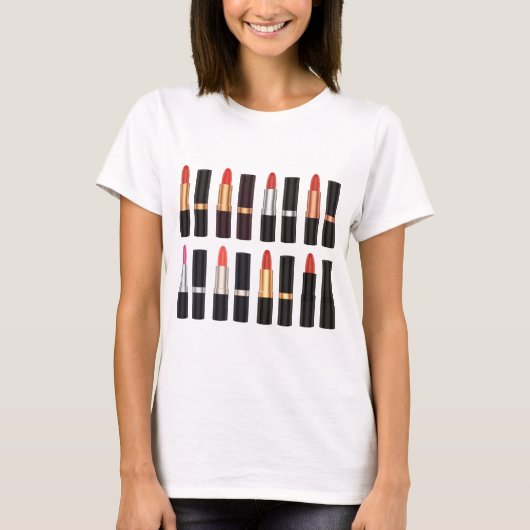 Lipstick T-shirt (Voorkant)