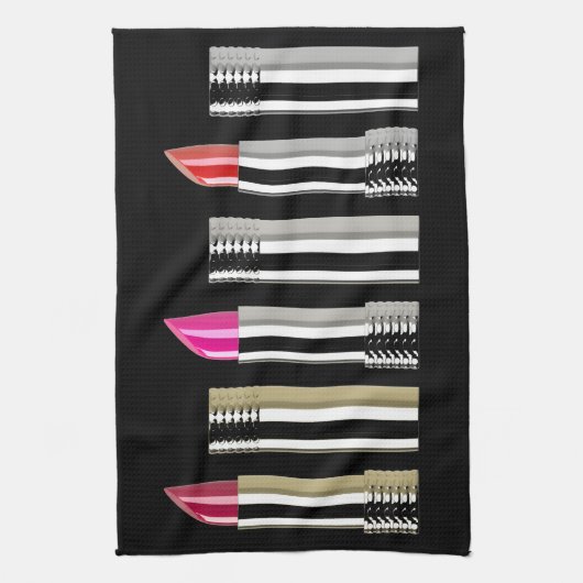 Lipstick Theedoek (Verticaal)