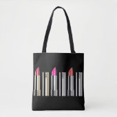 Lipstick Tote Bag (Voorkant)