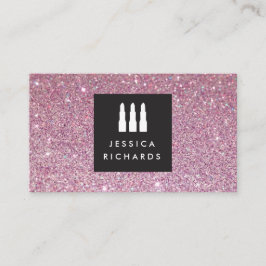 Lipstick Trio Logo voor Freelance Make-up Artiest  Visitekaartje