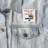 Lipstick Vierkante Button 5,1 Cm (In situ)