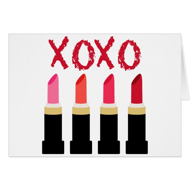 Lipstick XOXO-grens (Voorkant Horizontaal)