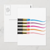 lipstickafdruk briefkaart (Voorkant / Achterkant)
