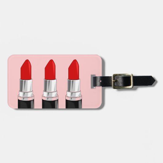 Lipsticks Bagagelabel (Voorkant horizontaal)