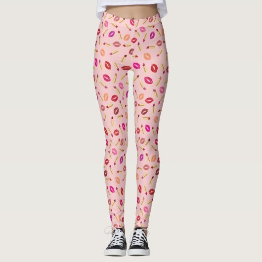 Lipsticks Leggings (Voorkant)