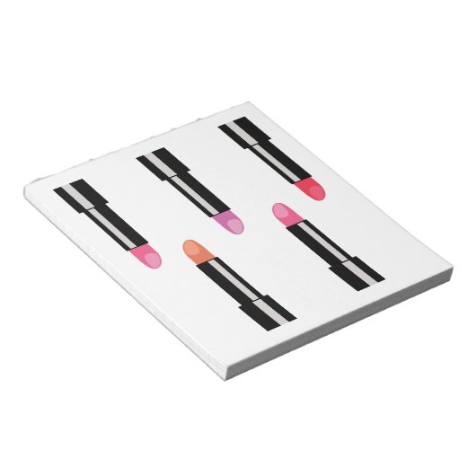 Lipsticks Notitieblok (Schuin)