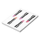 Lipsticks Notitieblok (Linkerzijde)