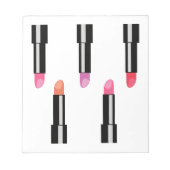 Lipsticks Notitieblok (Voorkant)