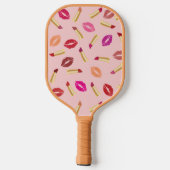 Lipsticks Pickleball Paddle (Achterkant)