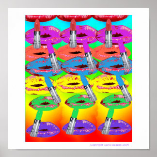 Lipsticks Poster