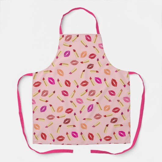 Lipsticks Schort (Voorkant)