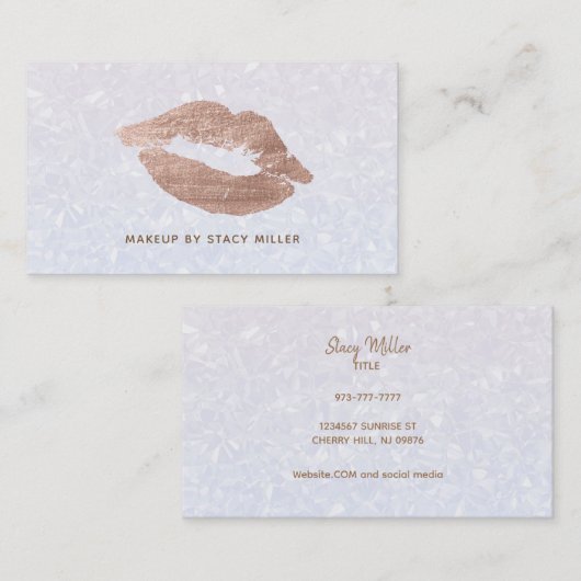 lipstickus Visitekaartjes (Voorkant / Achterkant)